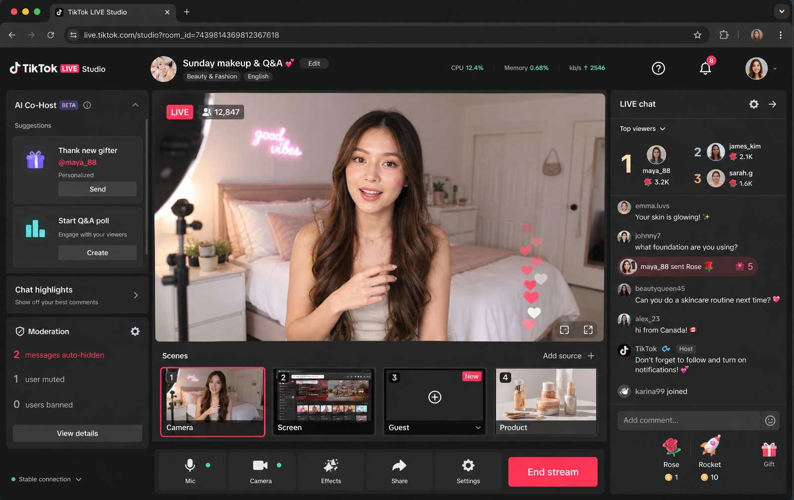 AI TikTok Clone Script — DOD IT Solutions web screen 3
